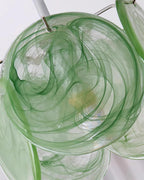 Denelora Glass Ceiling Light-Moonnatur