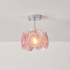 Denelora Glass Ceiling Light-Moonnatur