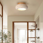 Finverwren Travertine Ceiling Light-Moonnatur