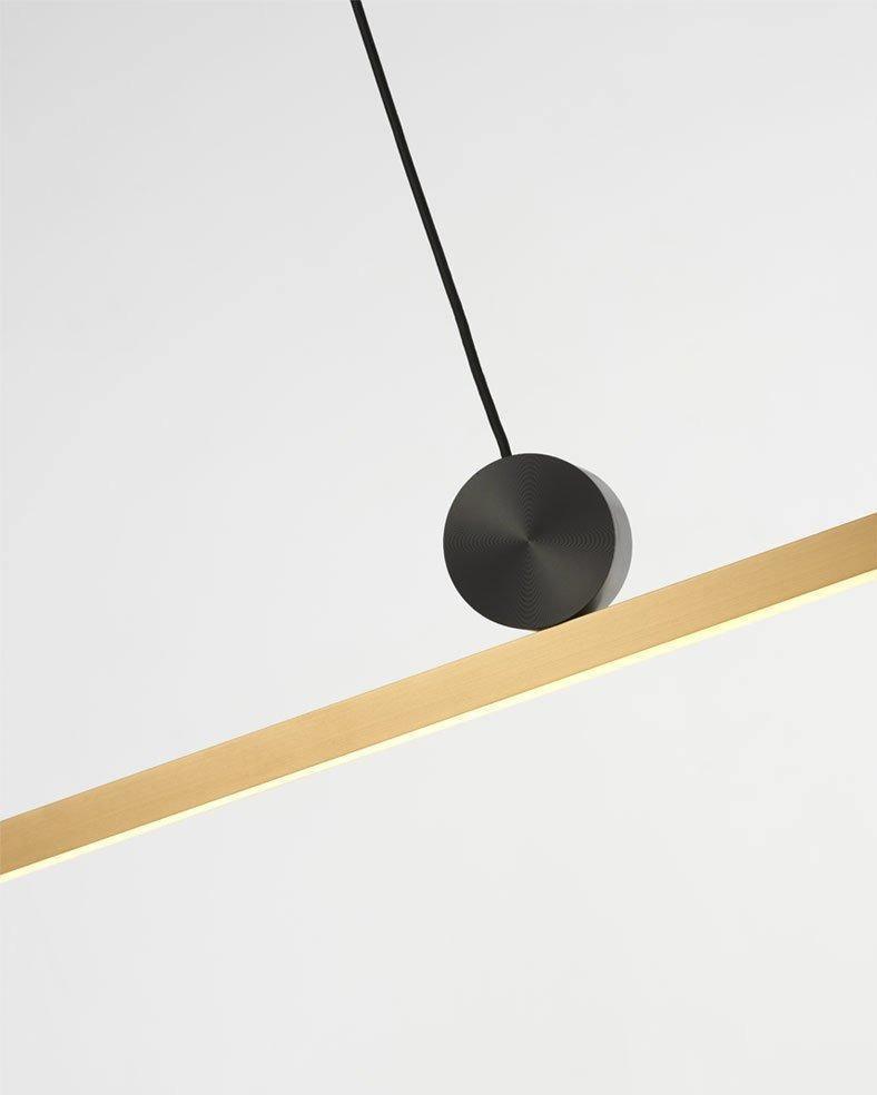 Embrora Brass Pendant Light-Moonnatur