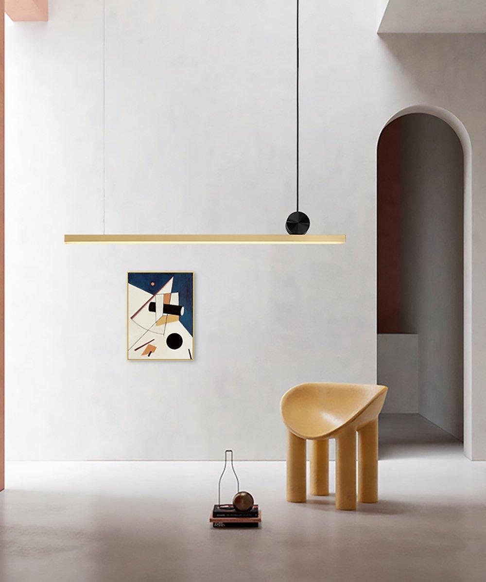 Embrora Brass Pendant Light-Moonnatur