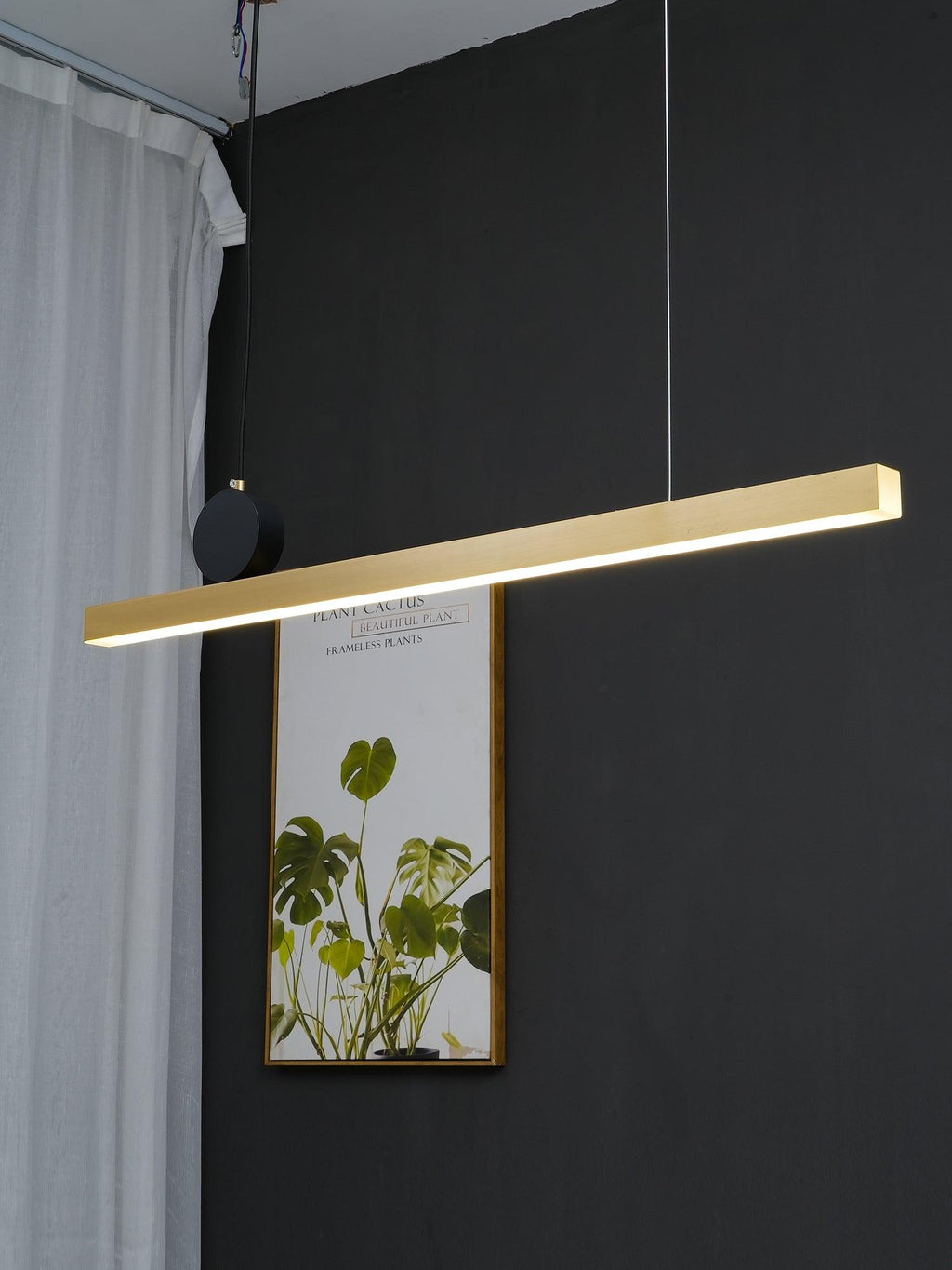 Embrora Brass Pendant Light-Moonnatur