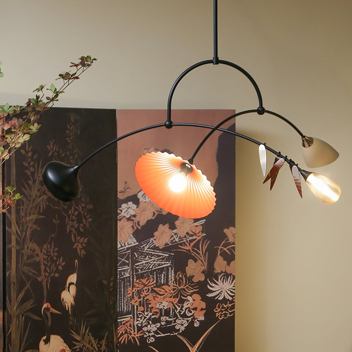 Hildeneris Glass Pendant Light-Moonnatur