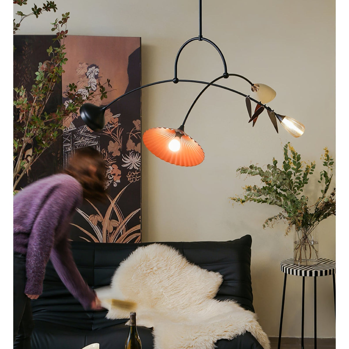 Hildeneris Glass Pendant Light-Moonnatur