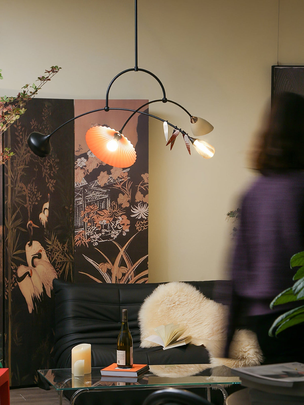Hildeneris Glass Pendant Light-Moonnatur