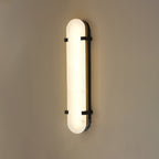 Whitenford Alabaster Wall Light-Moonnatur