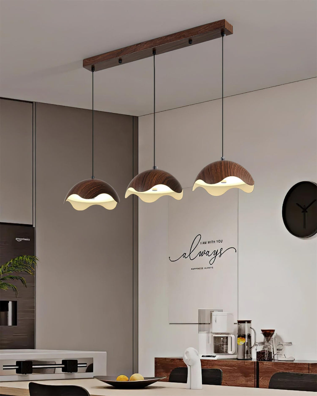 Denellynne Metal Pendant Light-Moonnatur
