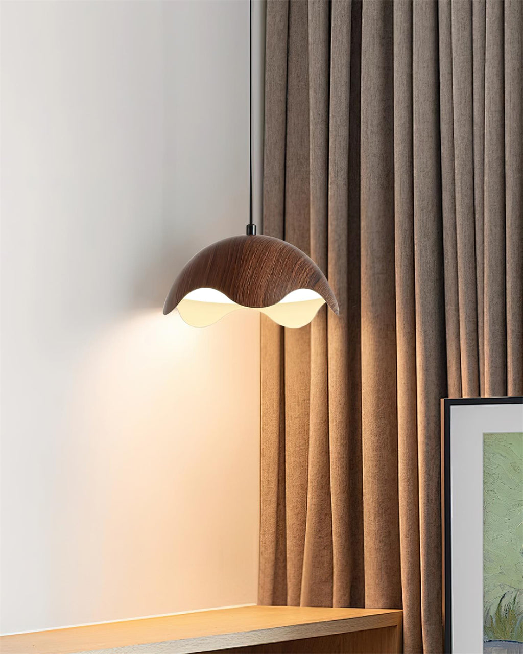 Denellynne Metal Pendant Light-Moonnatur