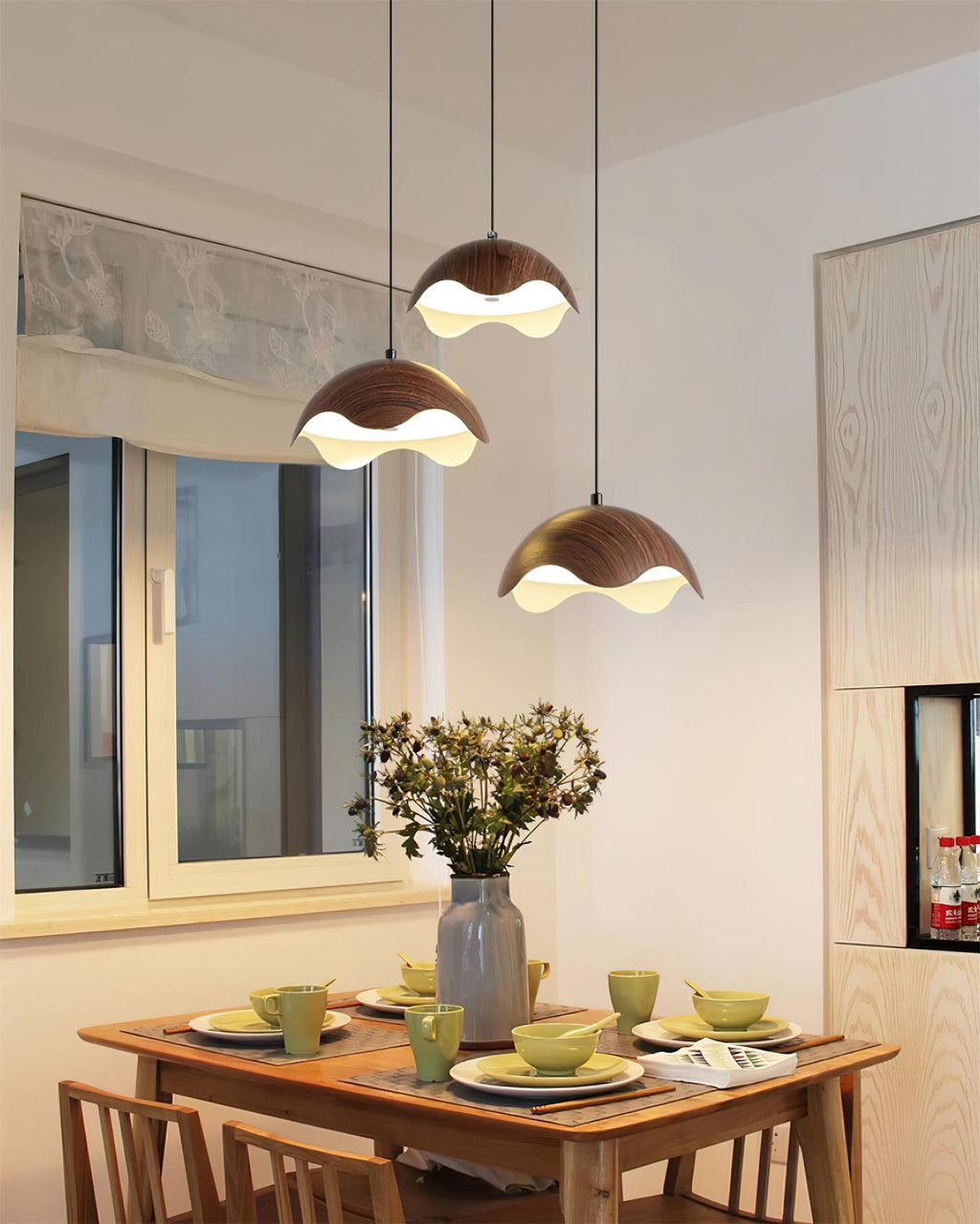 Denellynne Metal Pendant Light-Moonnatur