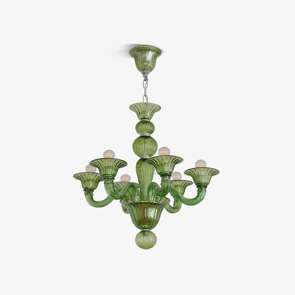 Calderis Glass Chandelier-Moonnatur