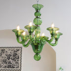 Calderis Glass Chandelier-Moonnatur