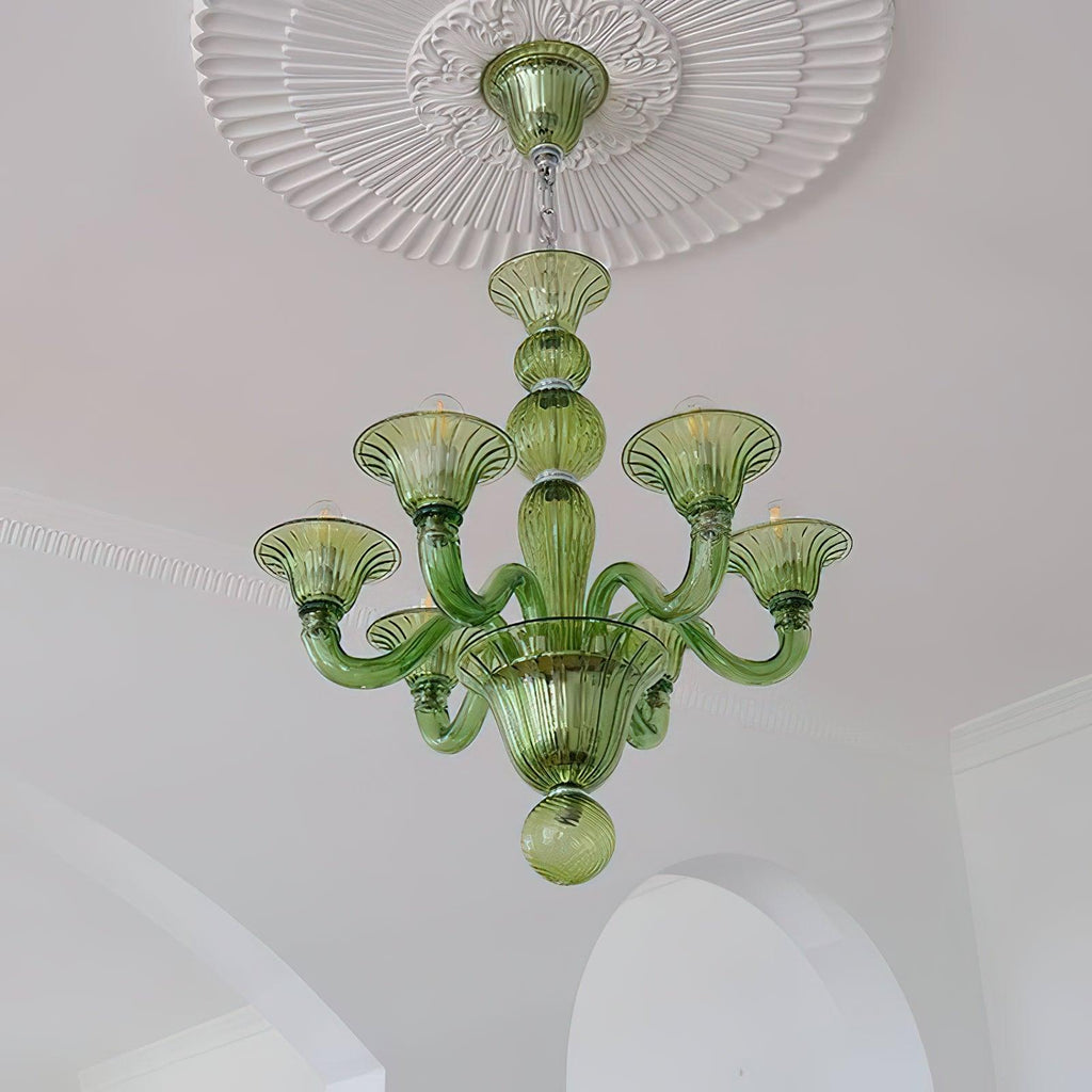 Calderis Glass Chandelier-Moonnatur