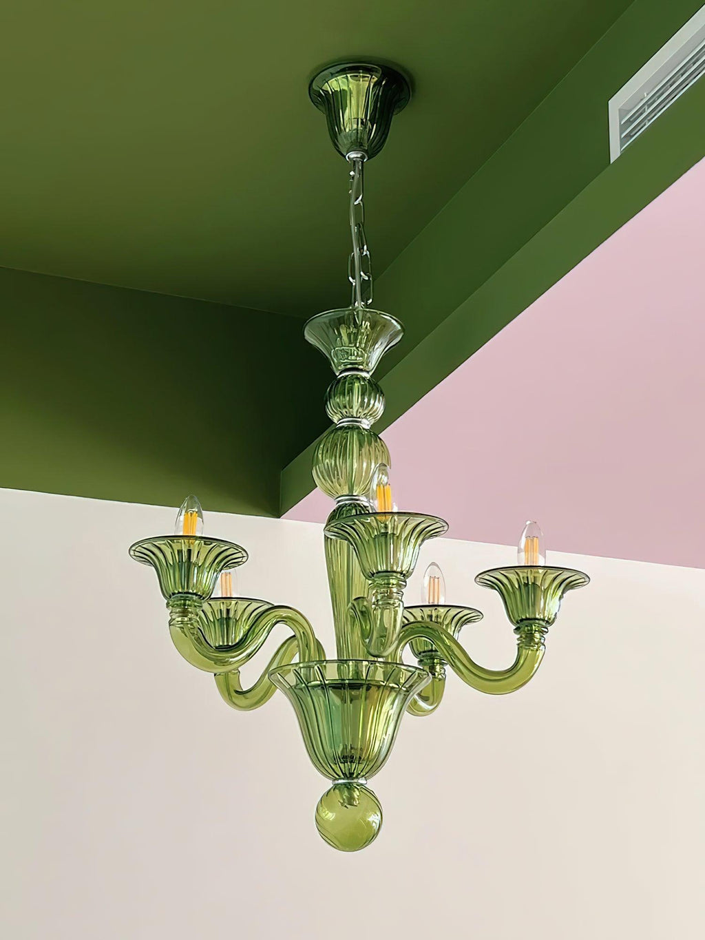 Calderis Glass Chandelier-Moonnatur