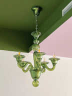 Calderis Glass Chandelier-Moonnatur