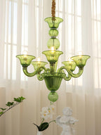 Calderis Glass Chandelier-Moonnatur