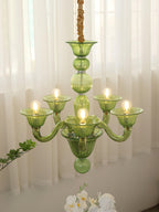 Calderis Glass Chandelier-Moonnatur