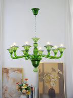 Calderis Glass Chandelier-Moonnatur