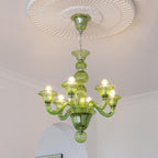 Calderis Glass Chandelier-Moonnatur