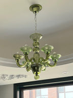 Calderis Glass Chandelier-Moonnatur