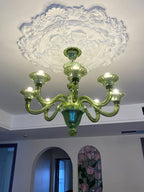 Calderis Glass Chandelier-Moonnatur