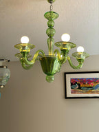 Calderis Glass Chandelier-Moonnatur