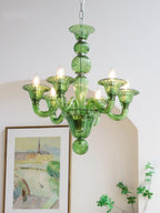 Calderis Glass Chandelier-Moonnatur