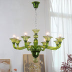 Calderis Glass Chandelier-Moonnatur