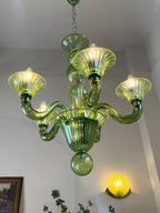 Calderis Glass Chandelier-Moonnatur