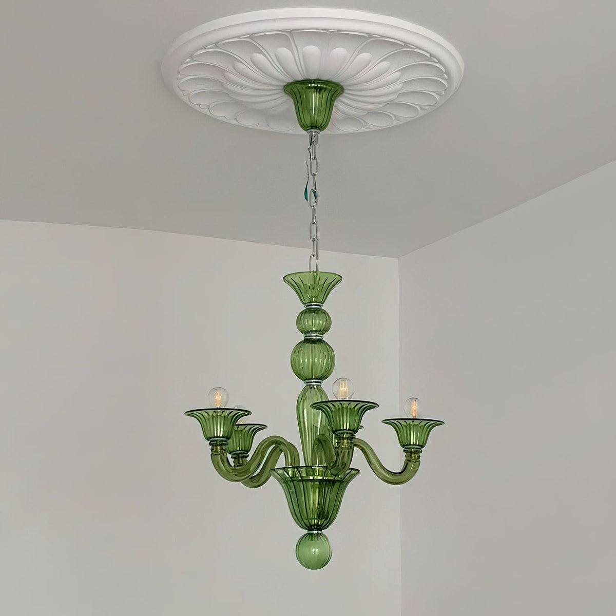 Calderis Glass Chandelier-Moonnatur