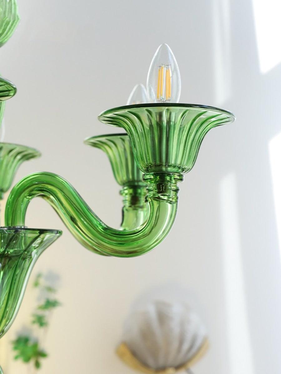 Calderis Glass Chandelier-Moonnatur