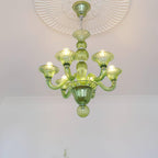 Calderis Glass Chandelier-Moonnatur