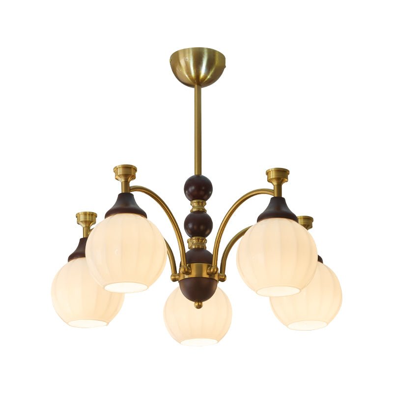 Ilvenis Wood Chandelier-Moonnatur