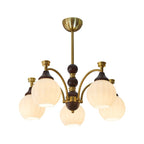 Ilvenis Wood Chandelier-Moonnatur