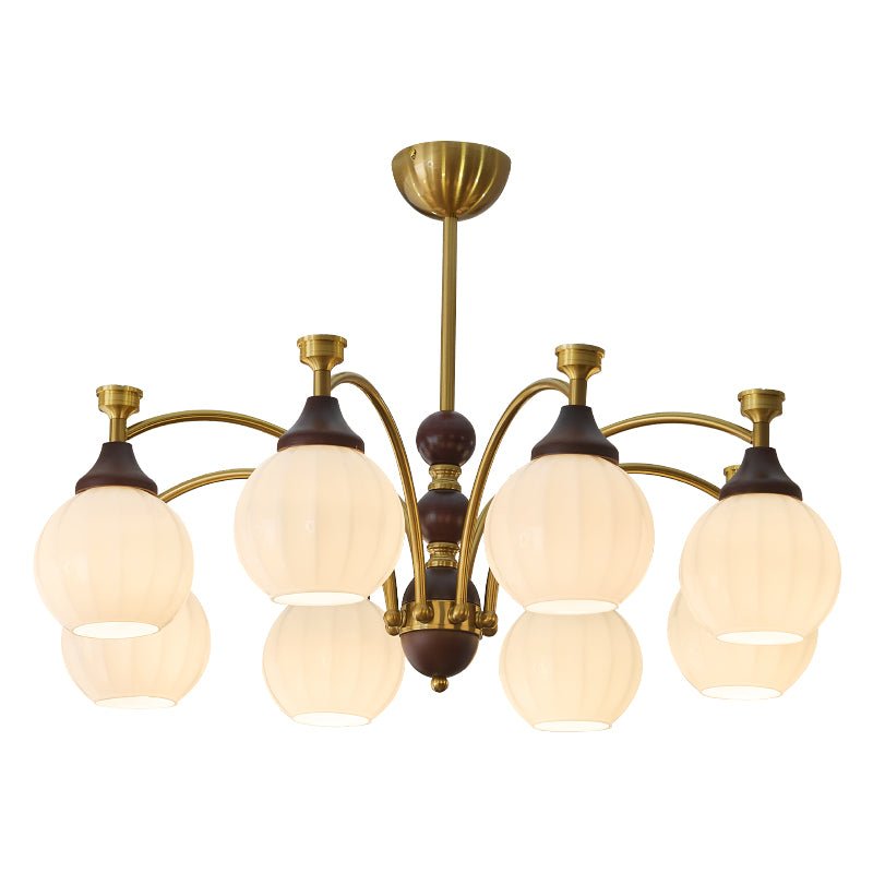 Ilvenis Wood Chandelier-Moonnatur