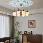 Ilvenis Wood Chandelier-Moonnatur