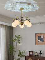 Ilvenis Wood Chandelier-Moonnatur