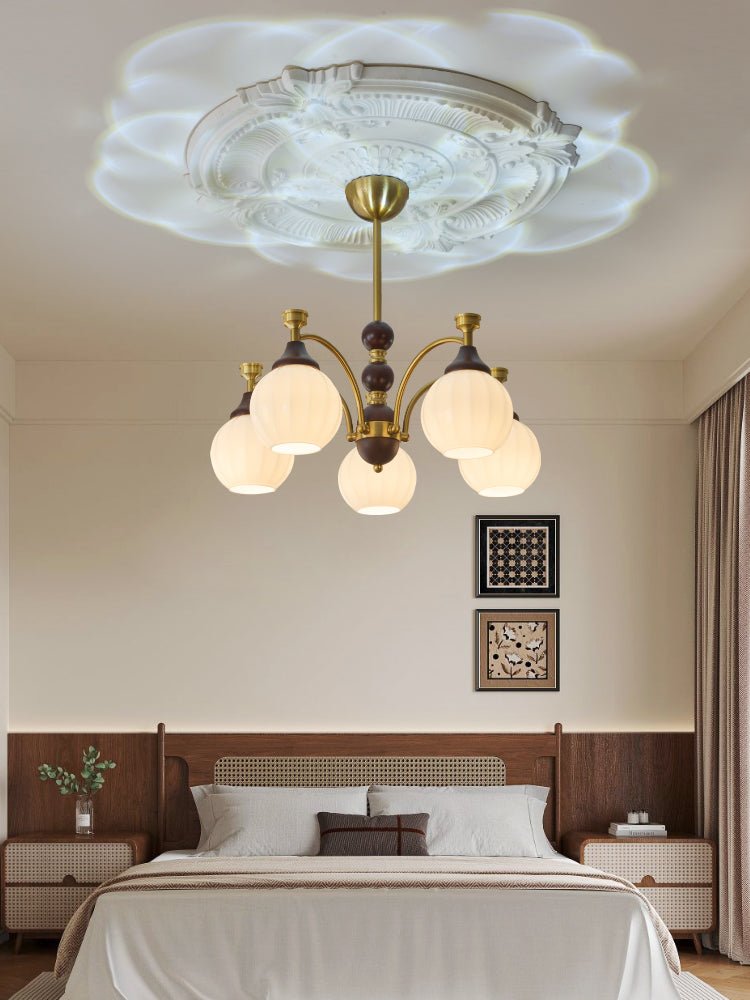 Ilvenis Wood Chandelier-Moonnatur