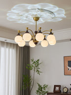 Ilvenis Wood Chandelier-Moonnatur