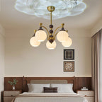 Ilvenis Wood Chandelier-Moonnatur