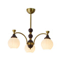 Ilvenis Wood Chandelier-Moonnatur