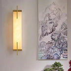 Deneloria Alabaster Wall Light-Moonnatur