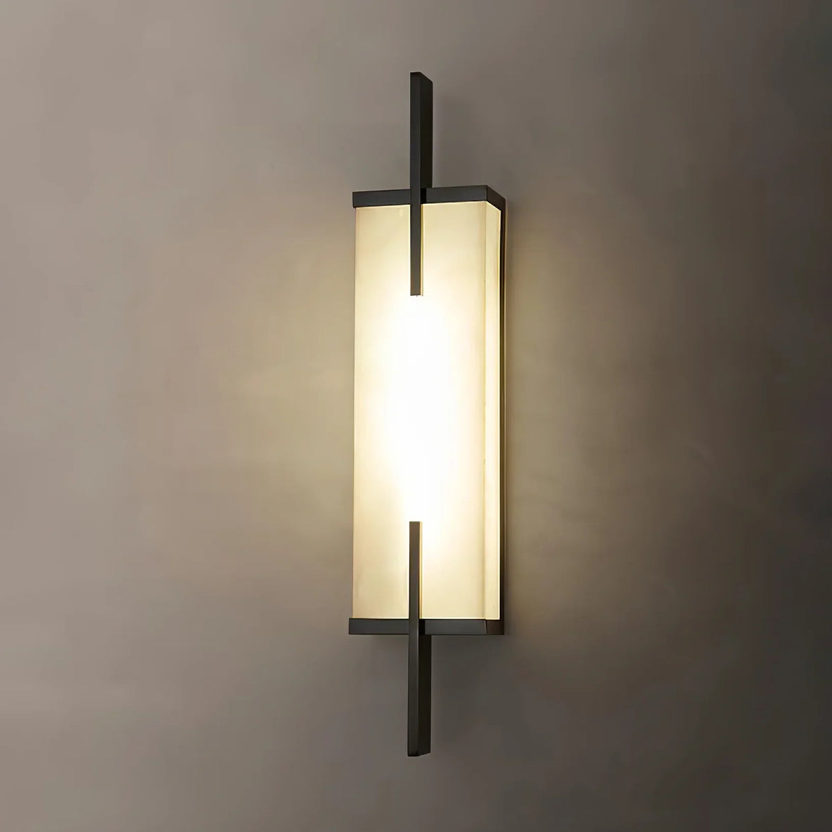 Deneloria Alabaster Wall Light-Moonnatur
