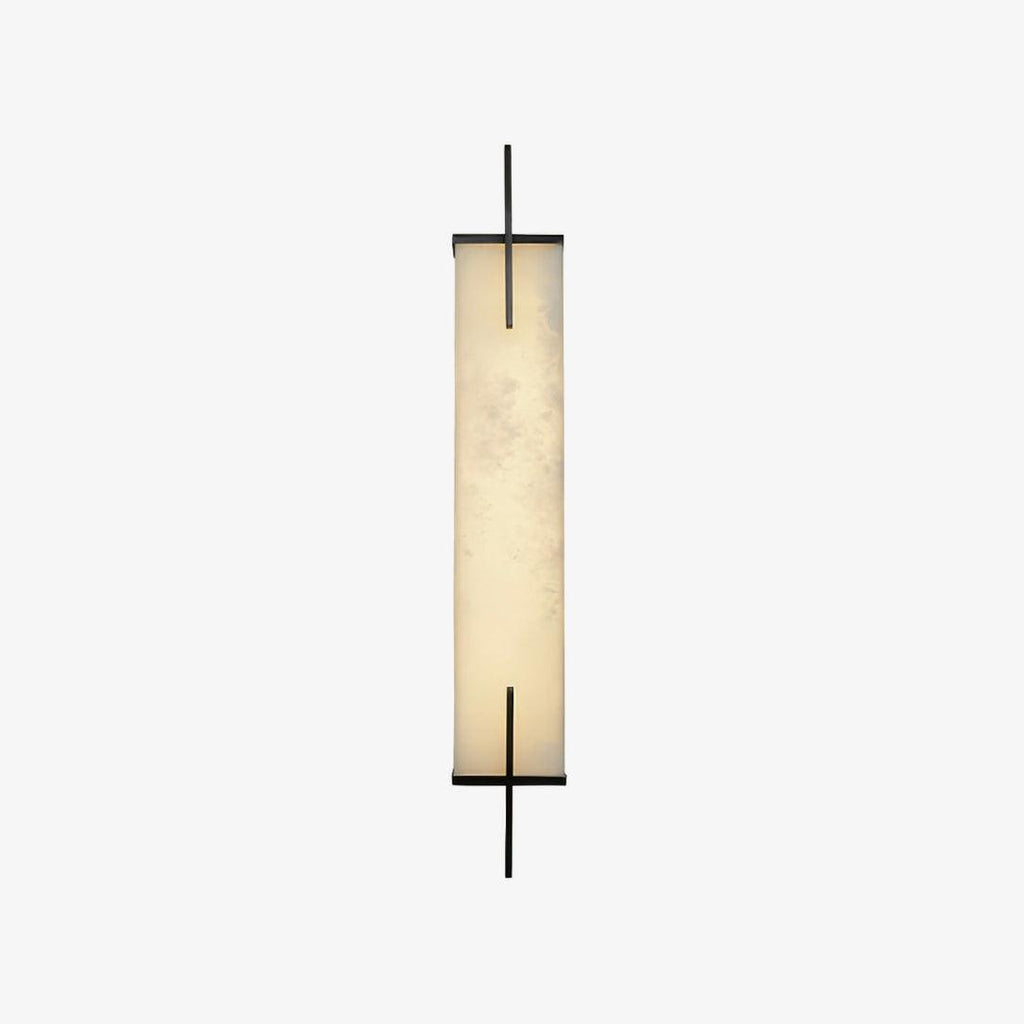 Farnelenelle Alabaster Wall Light-Moonnatur