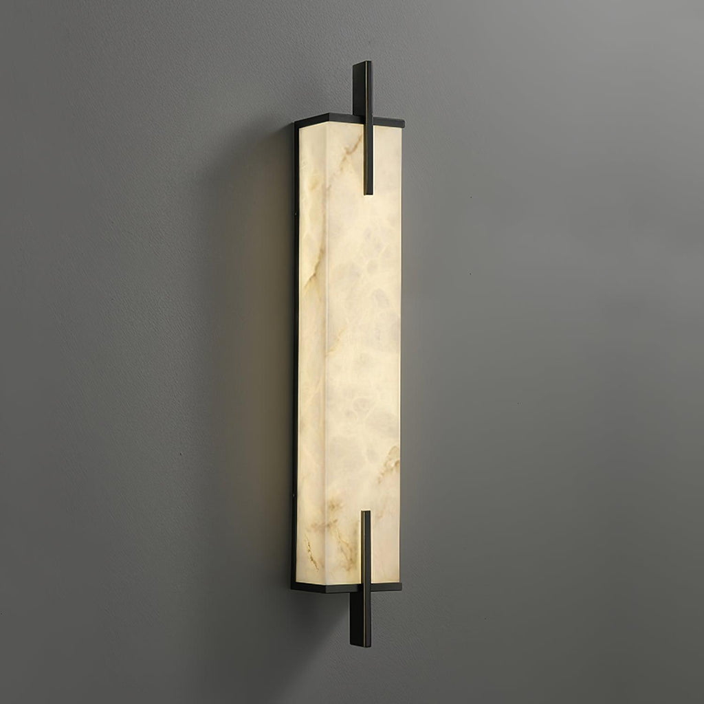 Deneloria Alabaster Wall Light-Moonnatur