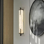 Farnelenelle Alabaster Wall Light-Moonnatur