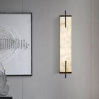 Farnelenelle Alabaster Wall Light-Moonnatur