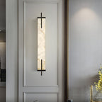 Farnelenelle Alabaster Wall Light-Moonnatur