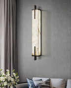 Farnelenelle Alabaster Wall Light-Moonnatur