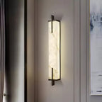 Farnelenelle Alabaster Wall Light-Moonnatur