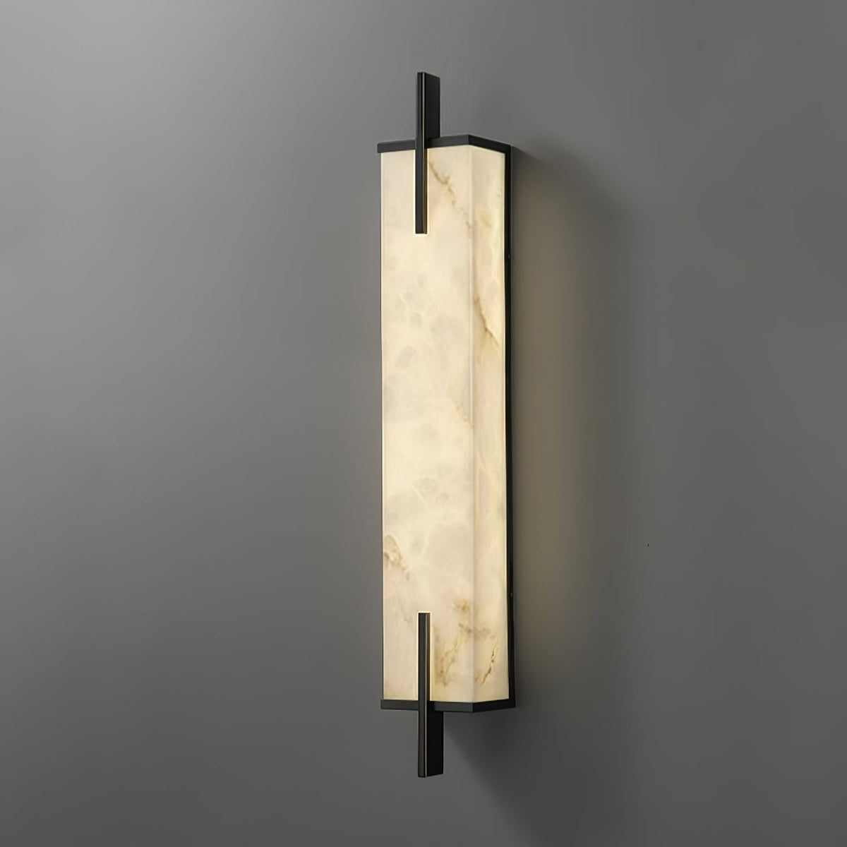 Farnelenelle Alabaster Wall Light-Moonnatur